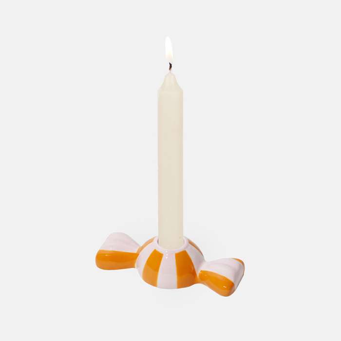 Подсвечник funfair, 5,5х12х3 см, оранжевый DOIY DYCAHFUPK