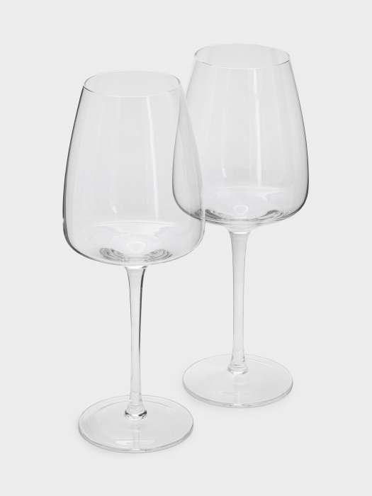 Бокал для белого вина, 500 мл, 2 шт, стекло, Melody ANNA LAFARG ANLAF-JZAZ003G