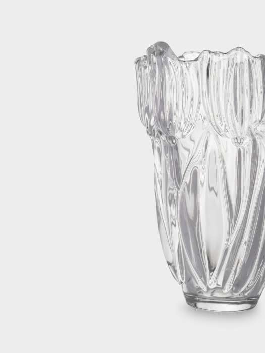 Ваза для цветов, 18 см, стекло, Тюльпаны, Symphony ANNA LAFARG ANLAF-SBPG333