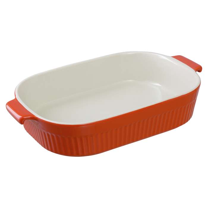 Блюдо для запекания soft ripples, 29,2х18,2 см, красное Liberty Jones LJ000064