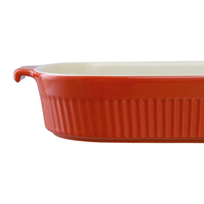 Блюдо для запекания soft ripples, 29,2х18,2 см, красное Liberty Jones LJ000064