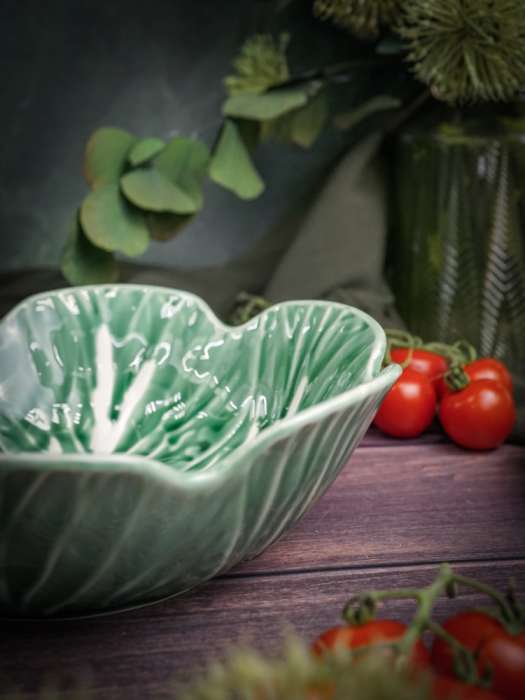 Салатник d 22,5 см h 7 см, Cabbage CASA DI FORTUNA CDF CB04