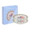 Набор тарелок fantail bird из коллекции birds of paradise в подарочной упаковке, D18 см, 2 шт. Liberty Jones LJ0000293