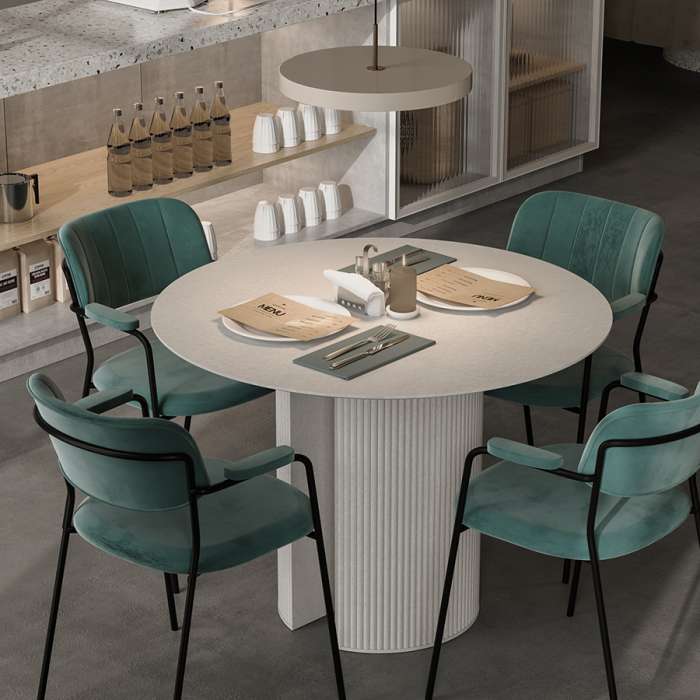 Стол обеденный ellie, D120 см, серый Bergenson Bjorn LA-BETA-ELGR