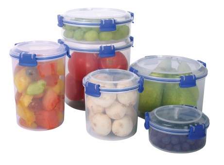 Контейнер круглый 1л с фильтром в комплекте SISTEMA KLIP IT 1380