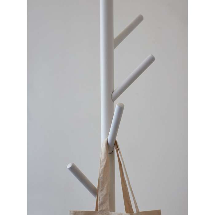 Вешалка напольная forsty, 173 см, белая Bergenson Bjorn BB0000924