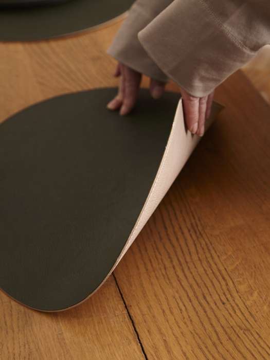 Набор из 4-х двухсторонних сервировочных салфеток pool, 30х45 см, зеленый/бежевый Liberty Jones LJ0000422