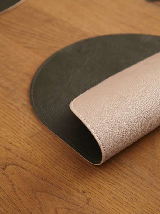 Набор из 4-х двухсторонних сервировочных салфеток pool, 30х45 см, зеленый/бежевый Liberty Jones LJ0000422