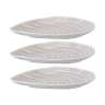 Набор для сервировки oyster shell серого цвета из коллекции sea treasures Tkano TK25-TW_SRV0004