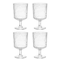 Набор бокалов из акрила arctic для вина, 280 мл, прозрачный, 4 шт. Liberty Jones LJ0000430