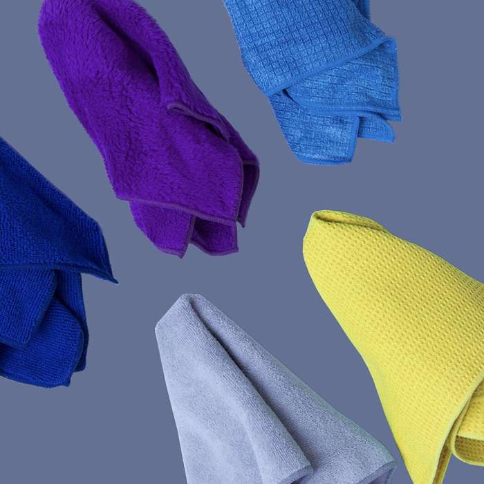 Тряпка из микрофибры двусторонняя 30х30 см NORDIC STREAM 15355