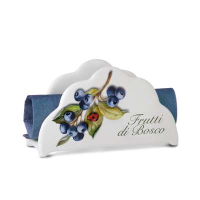 Салфетница настольная Frutti di Bosco 16 см Nuova Cer 3520-FBO