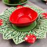 Тарелка закусочная "Земляника" 20см BORDALLO PINHEIRO BOR65009445