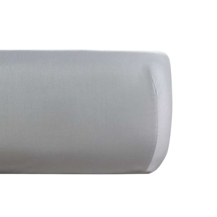 Простыня на резинке из премиального сатина оливкового цвета из коллекции essential,  180х200х30 см Tkano TK25-FS0002