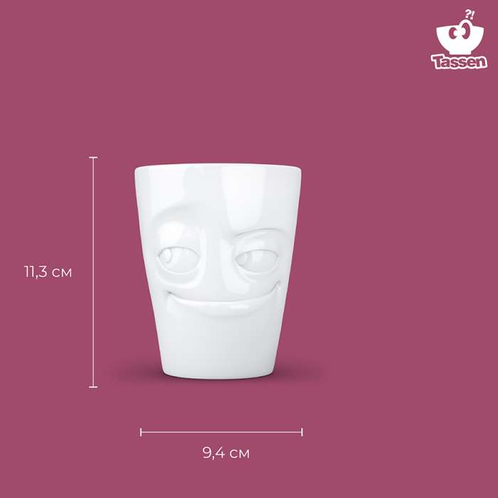 Кружка impish, 350 мл, белая Tassen T01.82.01