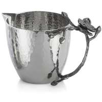 Молочник Michael Aram Чёрная орхидея 9 см, серебрист