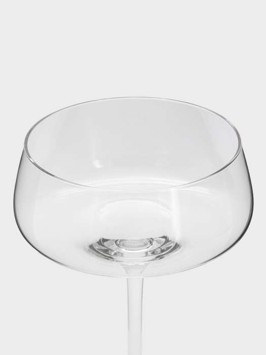 Бокал-креманка для шампанского, 450 мл, 2 шт, стекло, Melody ANNA LAFARG ANLAF-JZAZ004G