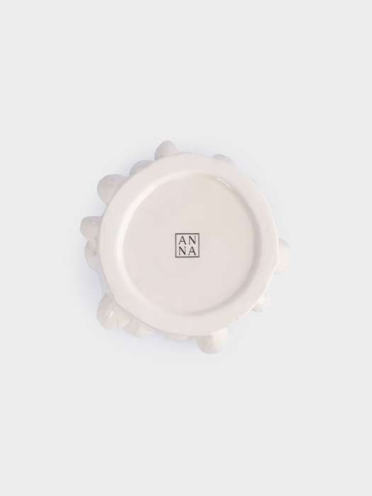 Ваза для цветов, 25 см, керамика, молочная, Тюльпаны, Tulip ANNA LAFARG ANLAF-FDW-130525-3