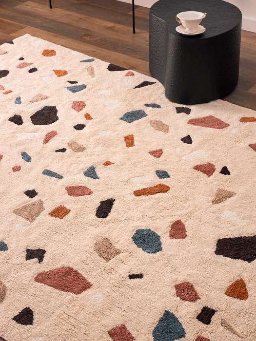 Ковер из хлопка terrazzo poetry из коллекции ethnic Tkano TK25-DR0047