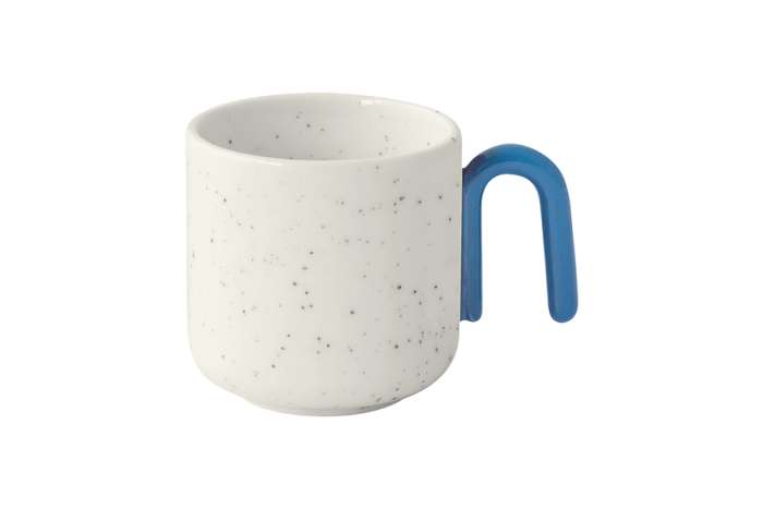 Набор кружек Creative, бело-зелёный, жёлтый, оранжевый, фиолетовый, красный, синий, 0,1 л, 6 шт EASY LIFE EL-R1742_CRWC