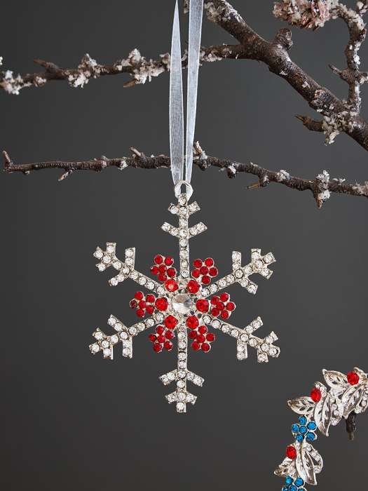 Набор елочных украшений christmas diamonds из коллекции new year essential, 4 шт. Tkano TK25-NY_DEC0006