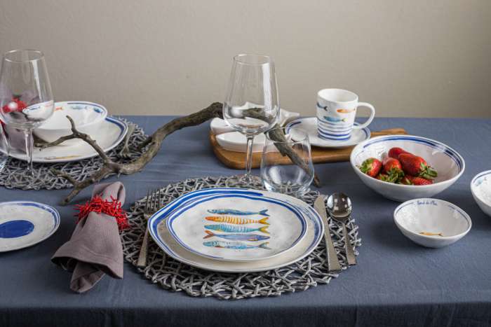 Тарелка суповая Морской берег 20 см. EASY LIFE EL-R1981/BORD