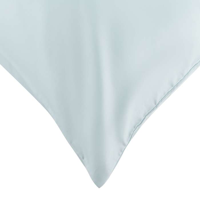 Набор из двух наволочек из сатина голубого цвета из коллекции Essential, 70х70 см TKANO TK20-PC0032