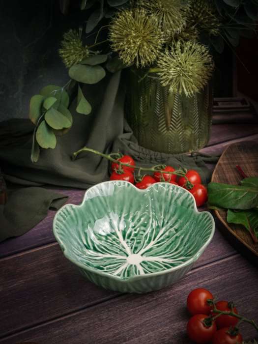 Салатник d 17,7 см h 6 см, Cabbage CASA DI FORTUNA CDF CB03