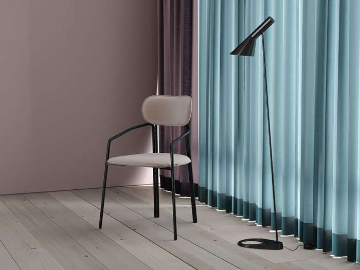 Стул ror, round, велюр, черный/бежевый LATITUDE RORCHRBKVLRBG