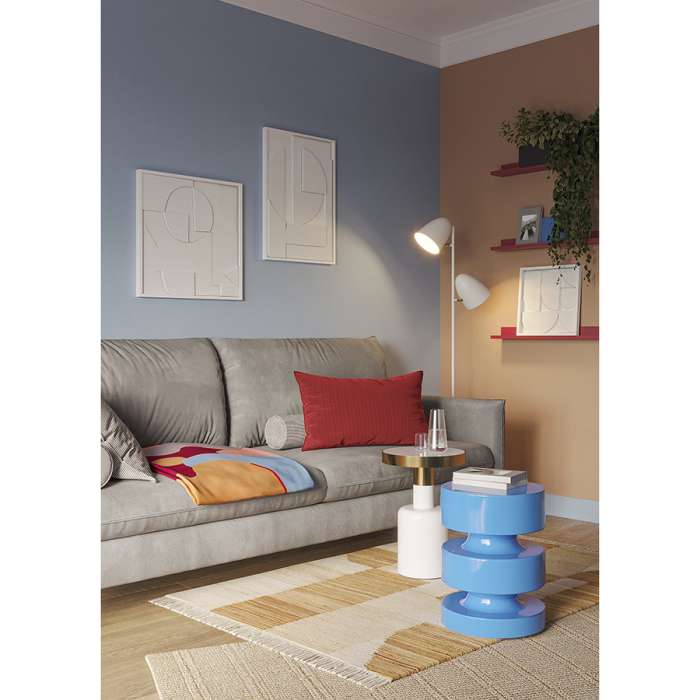 Панно декоративное с эффектом 3d minimalism, с белой рамой, 60х60 см Bergenson Bjorn BB0000840