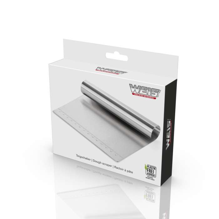Шпатель кондитерский Weis с шкалой 15x12 см, сталь нержавеющая W-14849