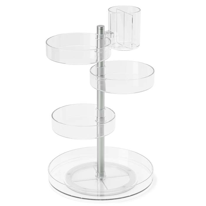 Органайзер для косметики pirouette, прозрачный UMBRA 1015097-239