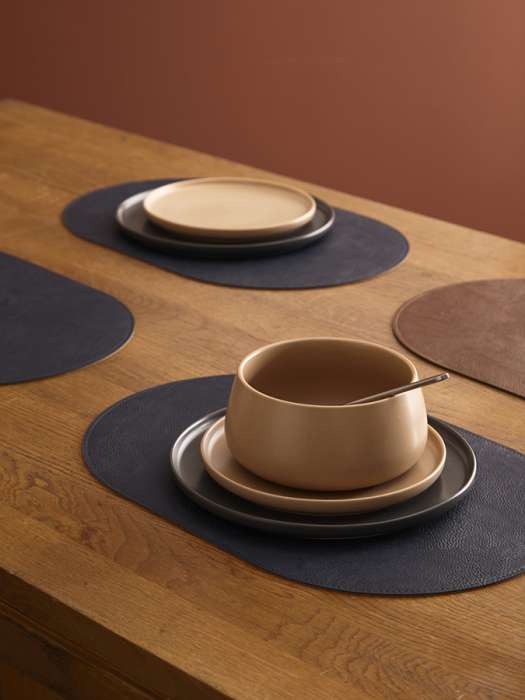 Набор из 4-х двухсторонних сервировочных салфеток pool, 30х45 см, синий/коричневый Liberty Jones LJ0000423