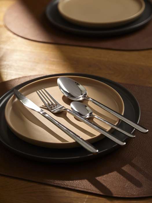 Набор из 4-х двухсторонних сервировочных салфеток pool, 30х45 см, синий/коричневый Liberty Jones LJ0000423