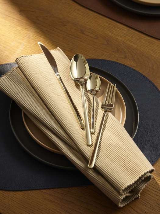 Набор из 4-х двухсторонних сервировочных салфеток pool, 30х45 см, синий/коричневый Liberty Jones LJ0000423