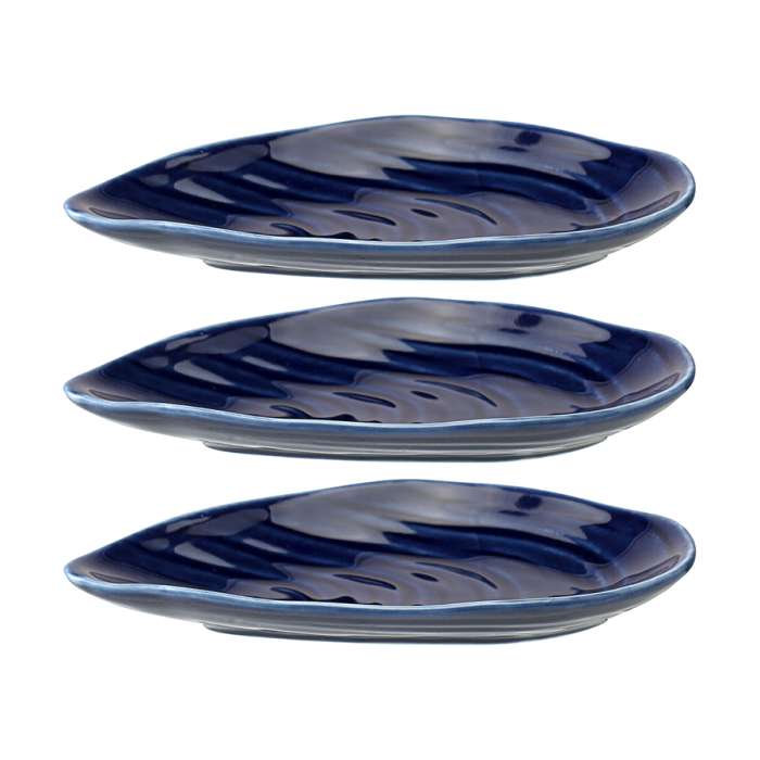 Набор для сервировки oyster shell синего цвета из коллекции sea treasures Tkano TK25-TW_SRV0003