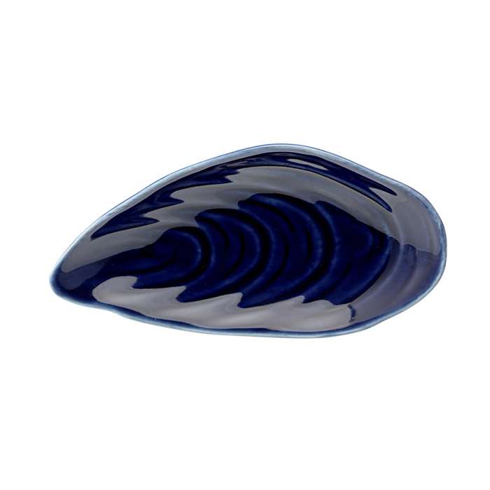 Набор для сервировки oyster shell синего цвета из коллекции sea treasures Tkano TK25-TW_SRV0003