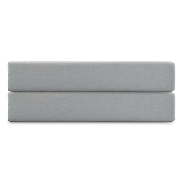 Простыня на резинке из премиального сатина оливкового цвета из коллекции essential, 160х200х30 см Tkano TK25-FS0001