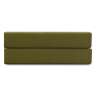 Простыня на резинке из премиального сатина оливкового цвета из коллекции essential, 160х200х30 см Tkano TK25-FS0001