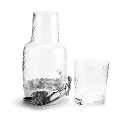 Набор из графина и стакана Michael Aram Черная орхидея 600мл