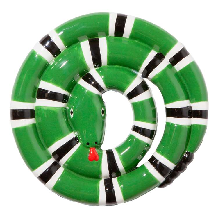 Подставка под горячее snake, зеленая DOIY DYTRVSNGR