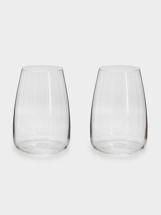 Стакан, 680 мл, 2 шт, стекло, Melody ANNA LAFARG ANLAF-JZAZ005G