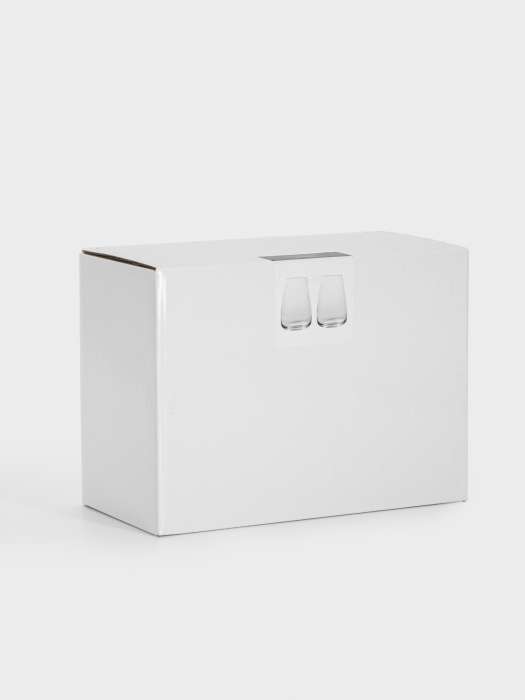 Стакан, 680 мл, 2 шт, стекло, Melody ANNA LAFARG ANLAF-JZAZ005G