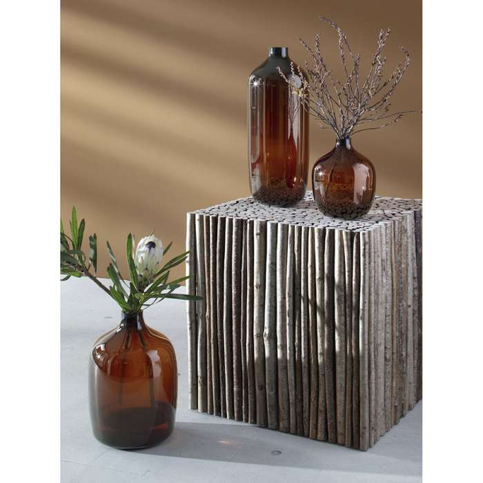 Ваза vessel, 27 см, коричневая LSA International G1653-27-866