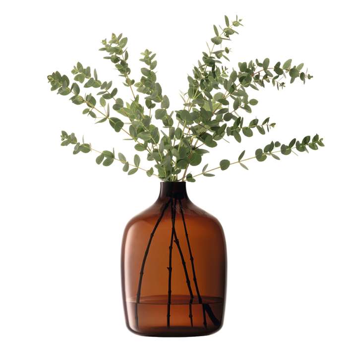 Ваза vessel, 27 см, коричневая LSA International G1653-27-866