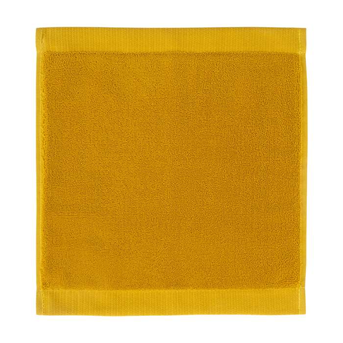 Полотенце для лица цвета охры из коллекции essential, 30х30 см Tkano TK26-FT0001