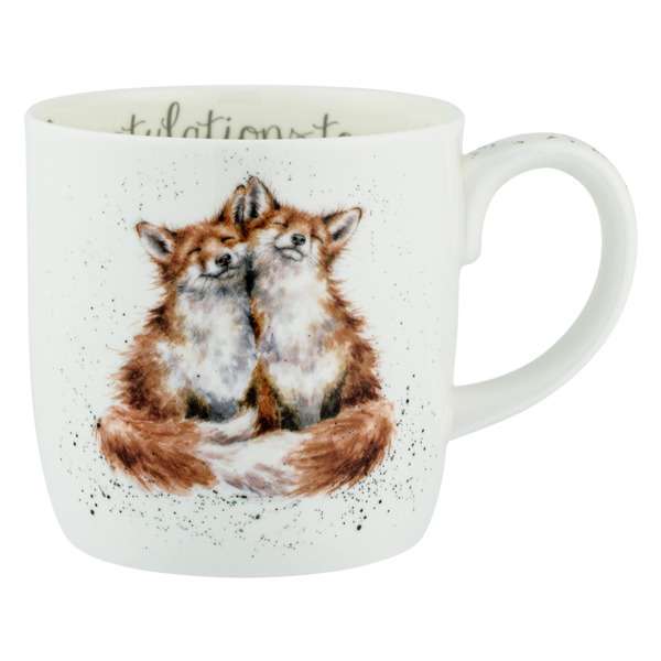 Кружка Royal Worcester Забавная фауна Лисята 400 мл