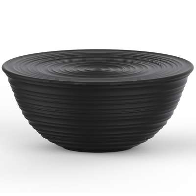 Миска с крышкой tierra, D30 см, черная Guzzini 175056209
