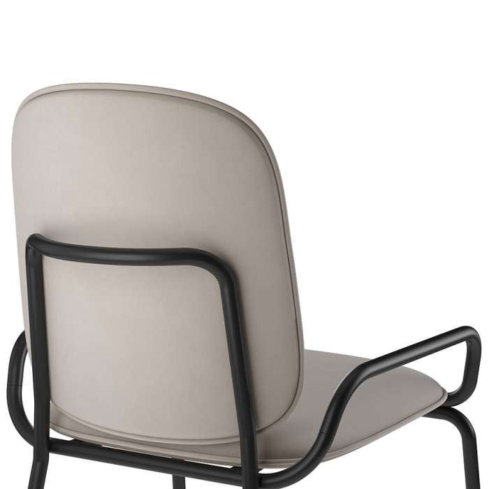 Стул ror, 2 frame, велюр, черный/бежевый LATITUDE RORCH2FRBKVLRBG