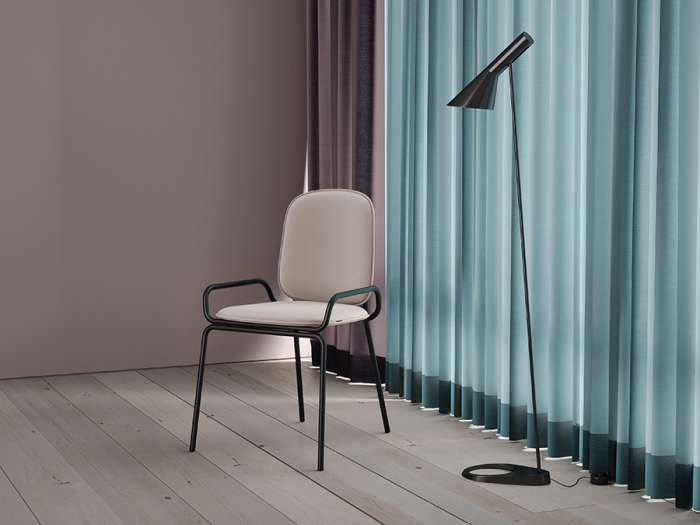 Стул ror, 2 frame, велюр, черный/бежевый LATITUDE RORCH2FRBKVLRBG